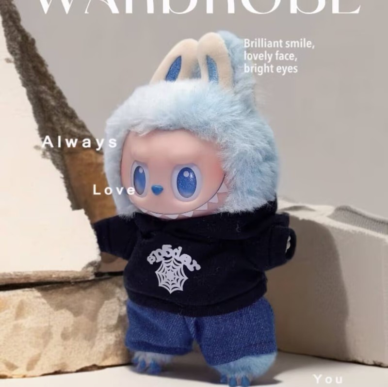 ドロップシッピング ドロップシッピング 衣類のみ】ペンダント LABUBU 人形 ベビー服 第1世代・第2世代 ブラインドボックス ラブブ|undefined
