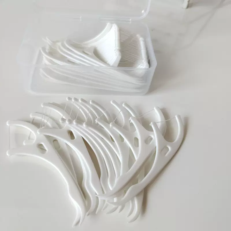 厂家批发一次性牙线高弹力剔牙签口腔清洁牙龈牙齿清洁6克牙线棒