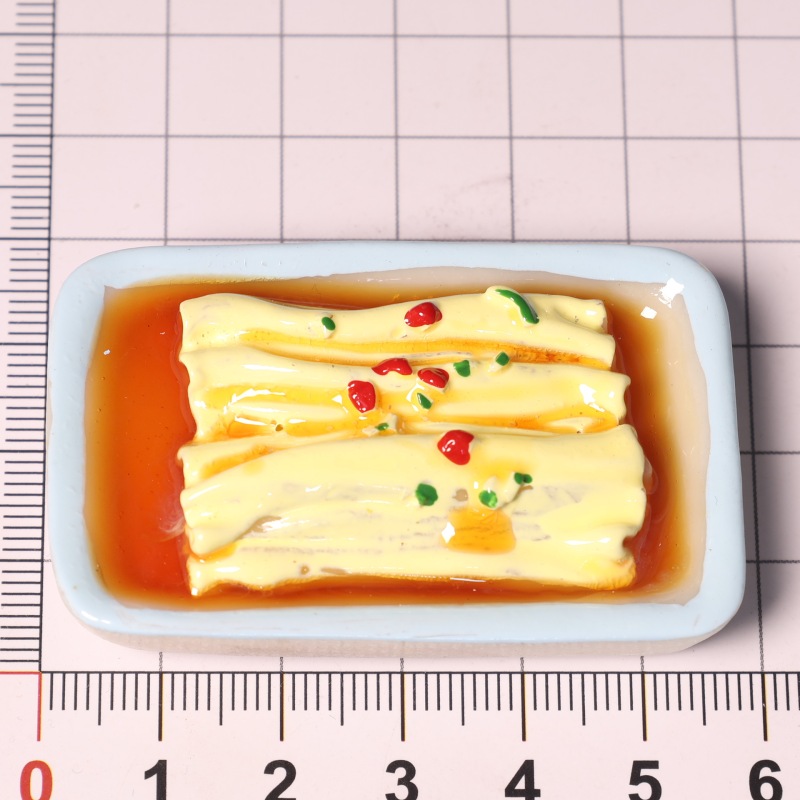 跨境夏日立体食物冰箱贴食玩冰粉爆爆珠树脂冰箱磁性贴装饰品批发|undefined