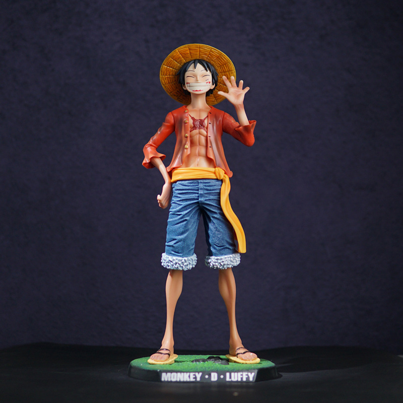 ワンピースフィギュアモデルルフィゾロエースロウサンジ人形フルセットアニメ誕生日ギフト装飾品人形|undefined
