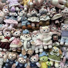 合集玲娜贝儿达菲星黛露雪莉玫饼饼olu包包挂件钥匙扣女生礼物