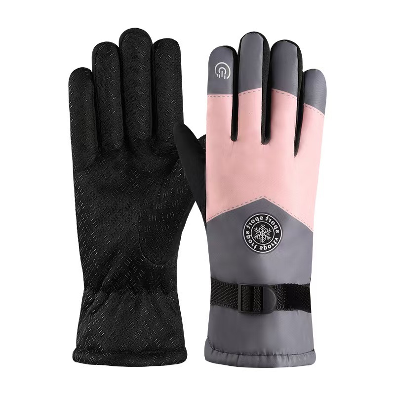 여성용 라운드 마크 그레이 파우더