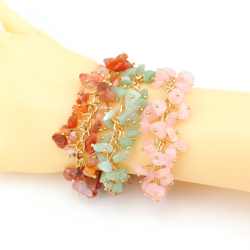 Fashion Irregular Crystal Beaded Bracelets 1 Piece