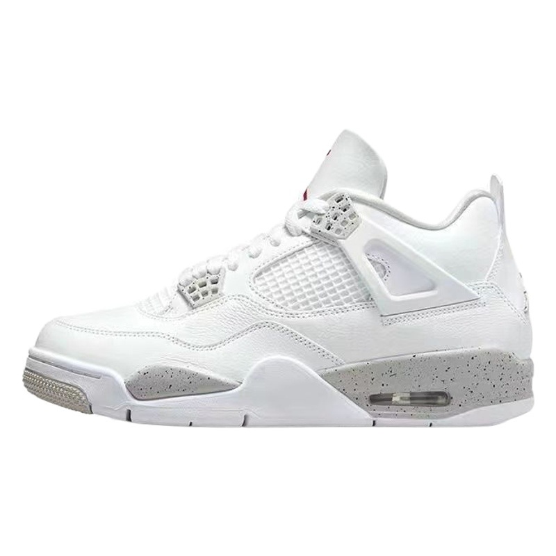 Zapatos Putian aj4 zapatos para hombre zapatos altos de baloncesto de cemento de gato negro exportación especialmente diseñado para zapatos de baloncesto zapatos deportivos de moda para hombres y mujeres