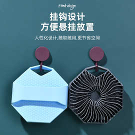 新品硅胶洗澡刷可套手皮肤清洁硅胶搓澡刷去角质沐浴刷工厂