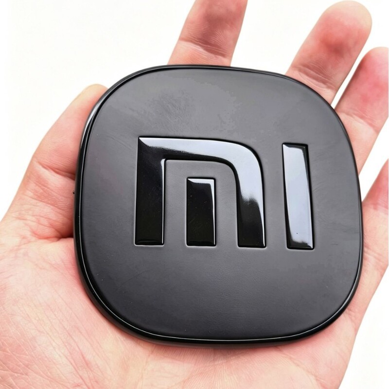 Suitable for Mi Su7 Su7 Car Logo Sticker Kit, Covering Modified Black Warrior Accessories, Xiaomi Yu7 Blackened Car Logo