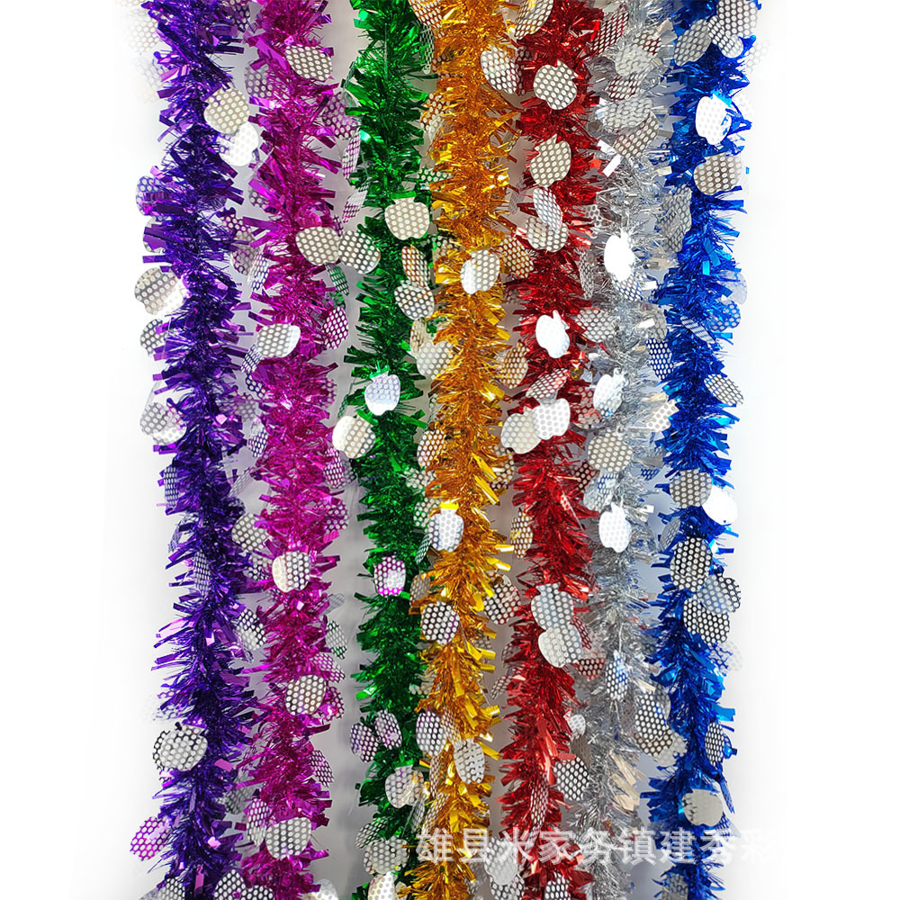 1.5 Apple arroz doble corazón de lana colorida espuma colgante de fiestas de Año Nuevo atmósfera de Navidad artículos de decoración