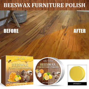 Jue-Fish furniture polishing wax solid wood floor furniture brightening care wax decontamination maintenance scratch removal polishing
