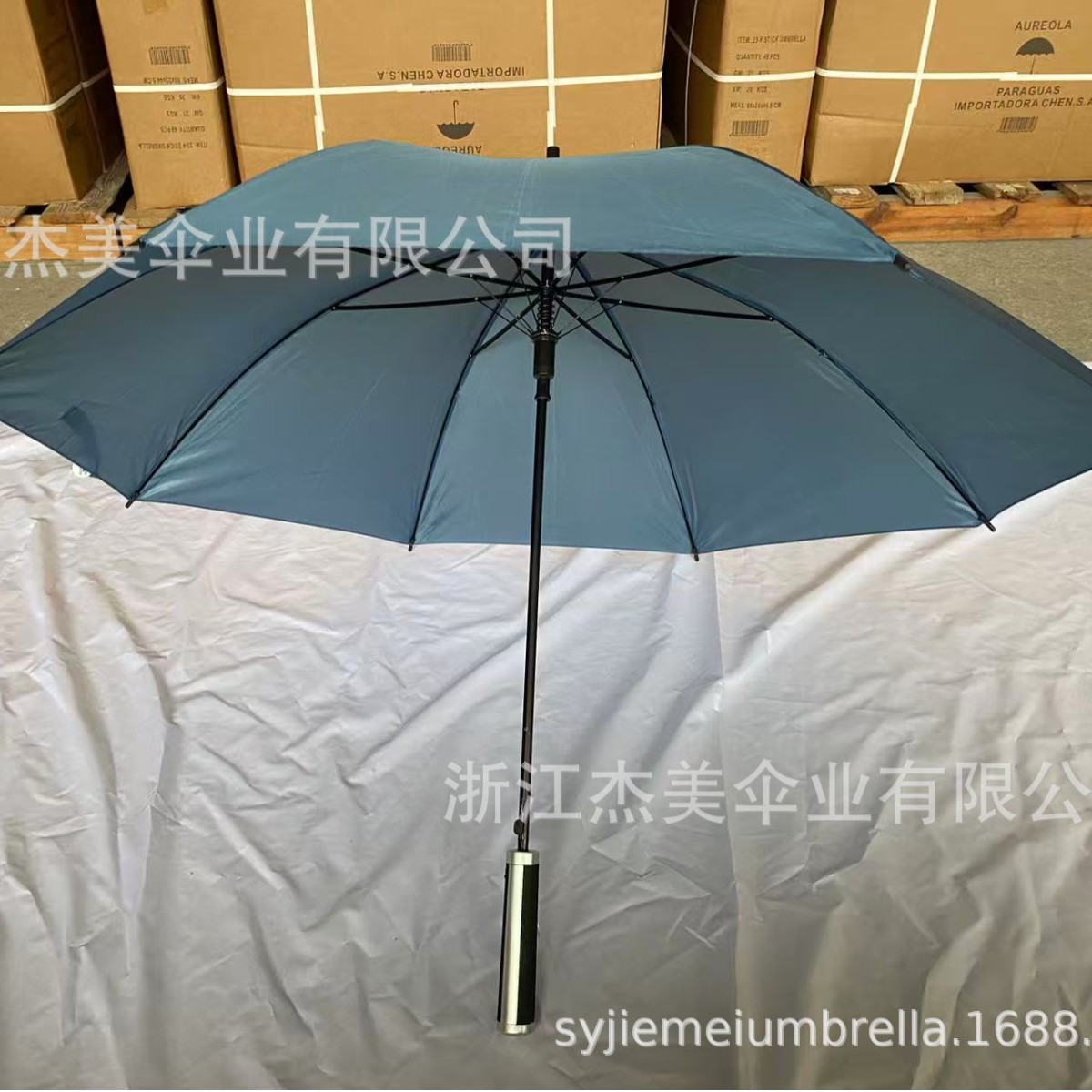 长柄直杆伞自动开工厂高尔夫可印广告