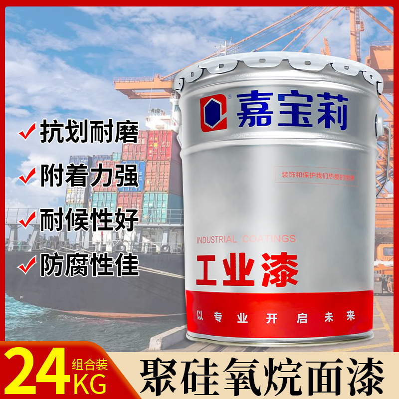 嘉宝莉桥梁建筑电化工厂保护涂料海洋工程业船舶油库聚硅氧烷面漆