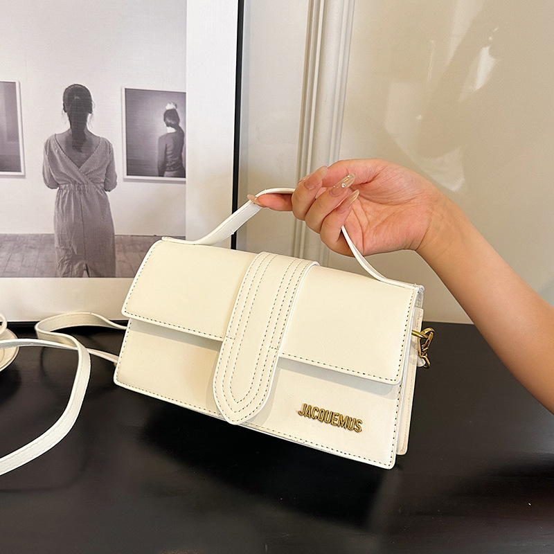 Cross-Border Trendy Women's Bags 2026 New Style Pu Niche Versatile Handbag Multi-Color Stylish Simple Shoulder Crossbody Bag