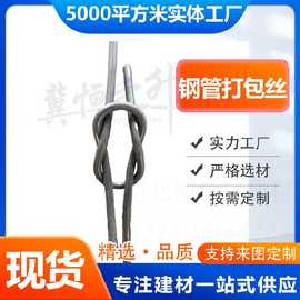 打包扣0.3-5毫米线管带线钢丝建筑止水螺杆打包温室大棚钢丝绳