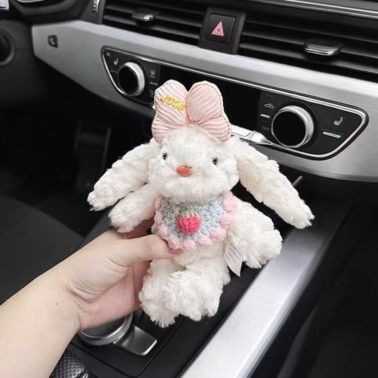 Douyin 同じスタイル垂れ耳ウサギ漫画ペンダント小さなギフト人形ぬいぐるみキーホルダーブラインドボックス人形|undefined