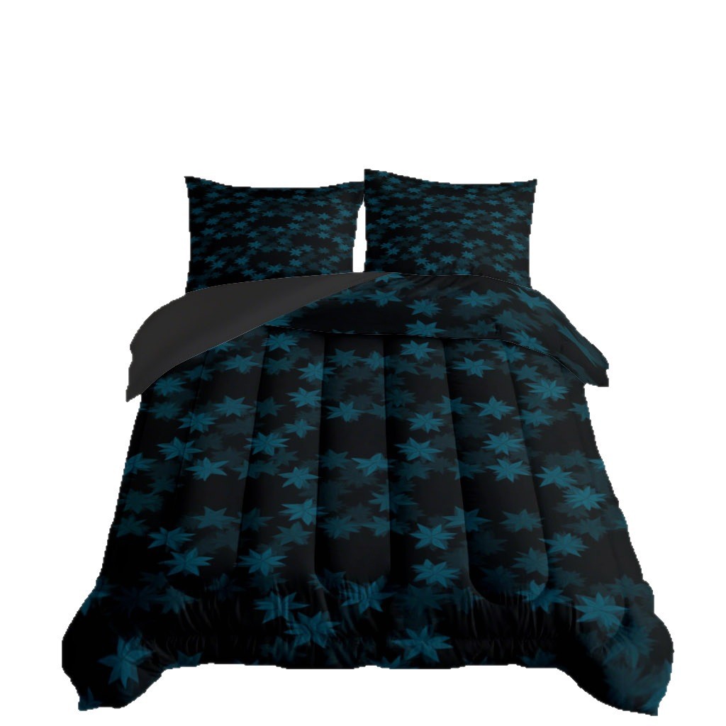 TEMU / JIT HD hoja digital impresión 180gms suave y cómodo conjunto de colcha de cama