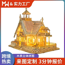 拼图、拼板;建筑模型;航空模型