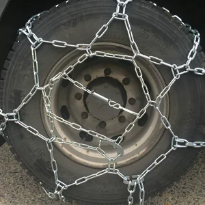 TN tipli yük, avtomobil, yolsuzluq, SUV üçün qalınlaşdırılmış lehimli polad qardan qoruyucu zəncirlər
