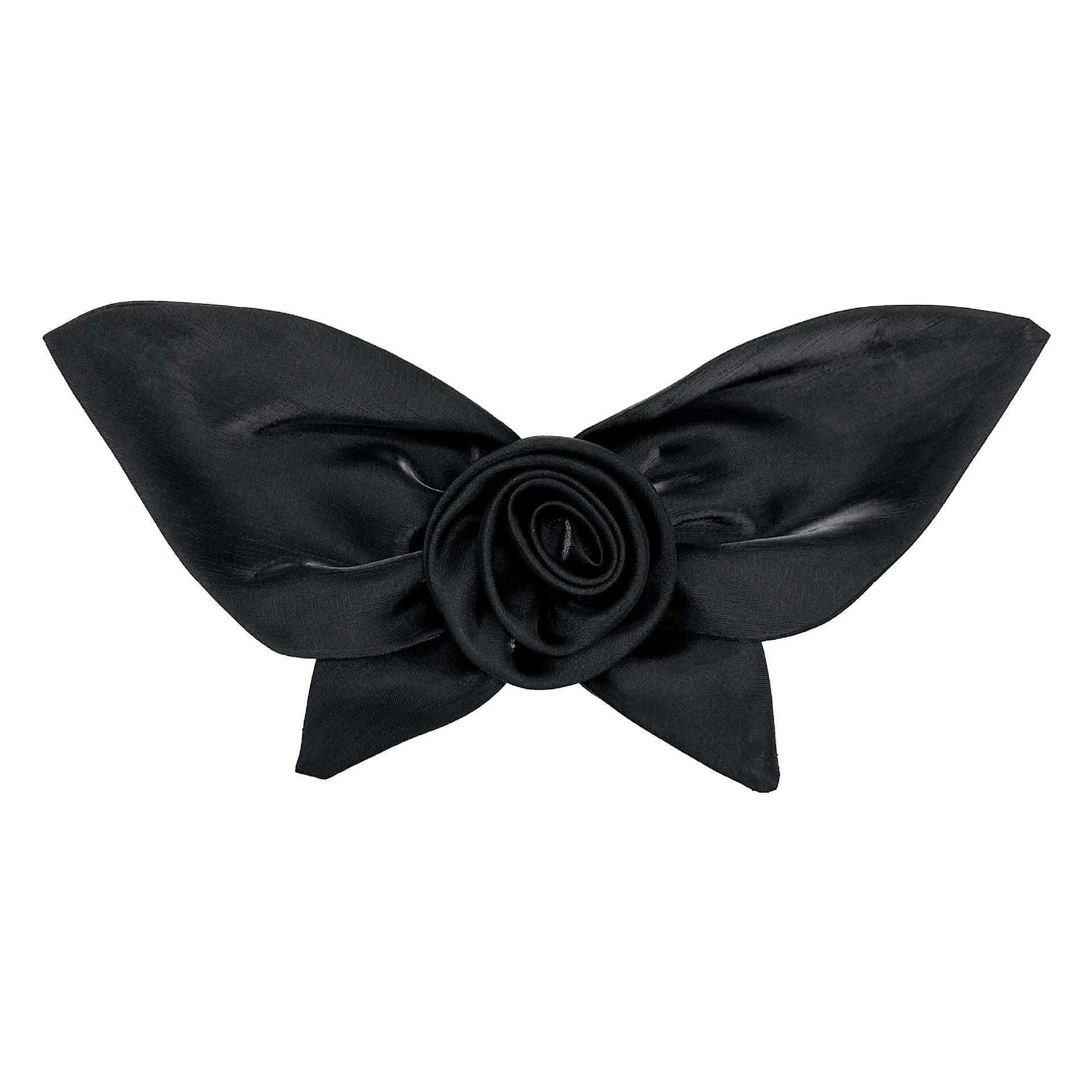 Tricolor estereoscópico satén ropa de arco broche pin desmontable Lolita tocado peluquería bolsa decoración image 6