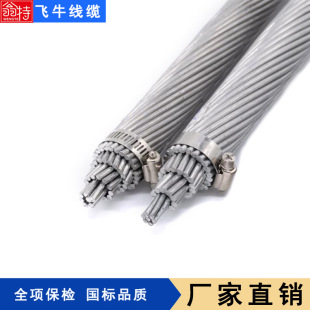 Feiniu Galvanized Steel Strand Ground Wire Pull GJ-80 High Conductivity High Tensile Strength and Variety