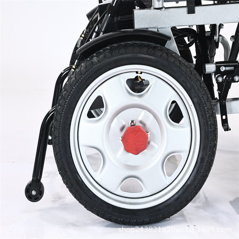 Electric Wheelchair, Smart 24V Electric Scooter for Disabled People and the Elderly, Foldable Electric Scooter, Mobility Scooter