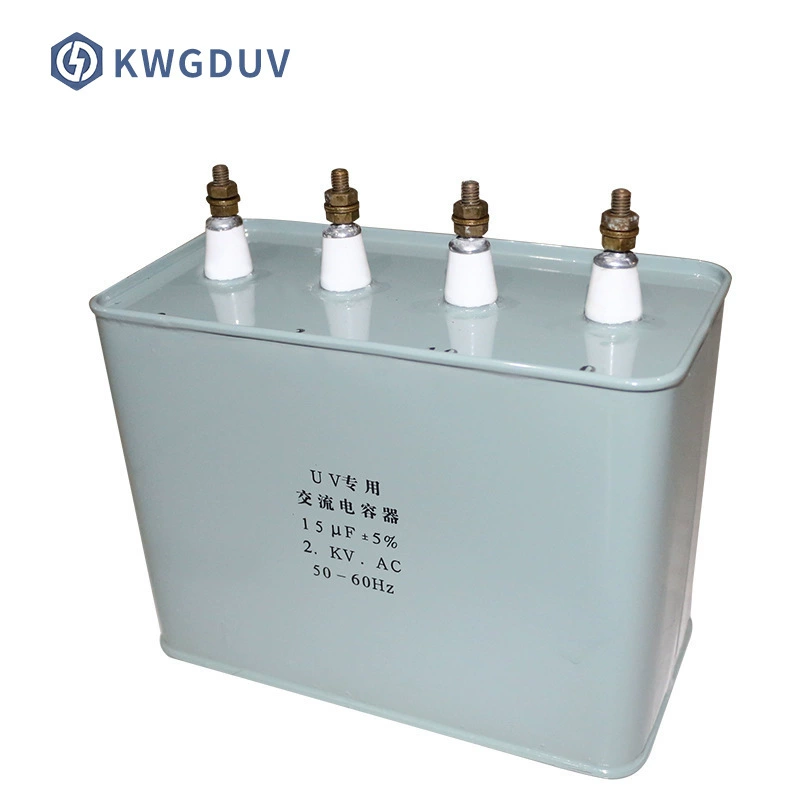 Специальная УФ-лампа для отверждения UV 15UF2KV, сетевой стартер переменного тока, маслонаполненный компенсационный конденсатор для УФ