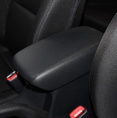 Suitable for Kia Kx3 Aopao Central Armrest box - 15-18-styles-black-leather-and-black-thread
