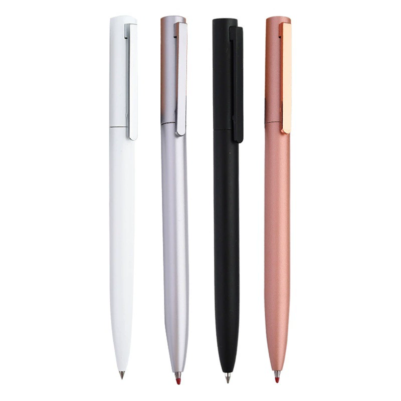 Металлическая ручка для подписи, деловая офисная подарочная ручка, креативная рекламная металлическая шариковая ручка с печатью логотипа