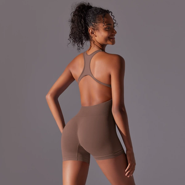 Brown overall