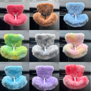 Car Doll Safety Seat Creative Cute Doll Air Outlet Cloth Ornaments Cartoon Plush Trend