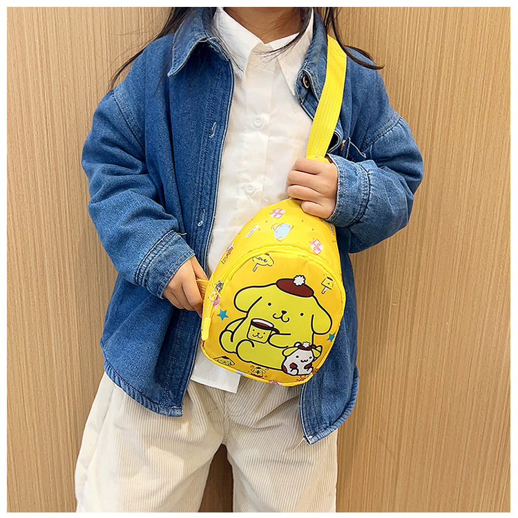 Wholesale of cute and trendy children's single-shoulder bags, large-capacity kindergarten baby travel chest bags, and casual girls' crossbody bags undefined