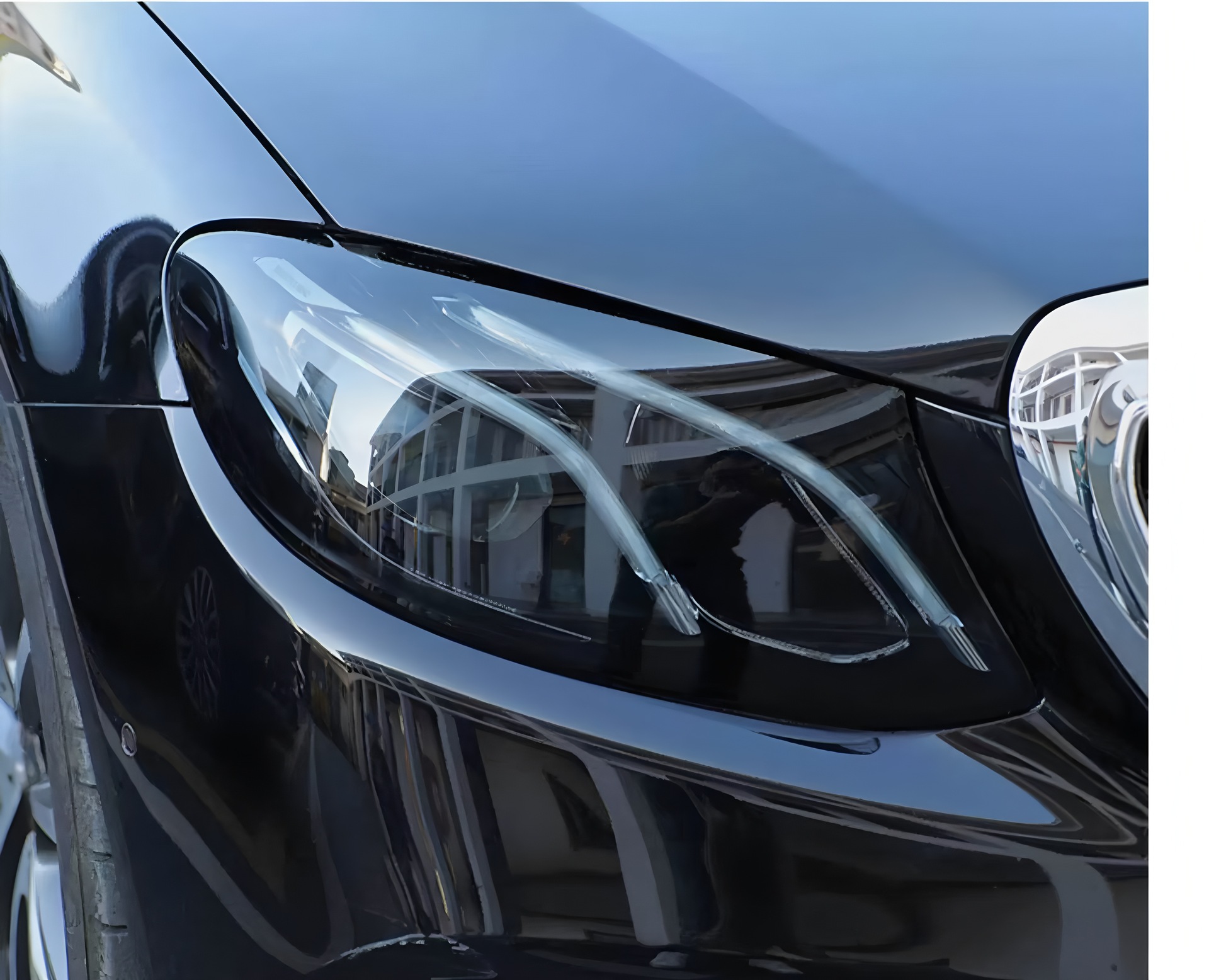 Car Imported Tpu Light-Control Film for Changing Color, Blackened Headlights, Transparent to Purple-Black Color-Changing Tail Light Protective Film
