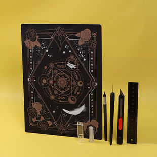 Thickened hand account pad a4 hand-made hand account cutting pad tool carving cardboard students