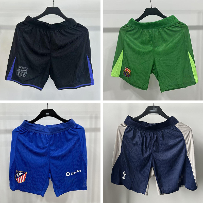 2526 Football Player Version Shorts Inter Milan Ac Arsenal Paris Barcelona Atletico Madrid Manchester City Real Madrid Manchester United Home and Away