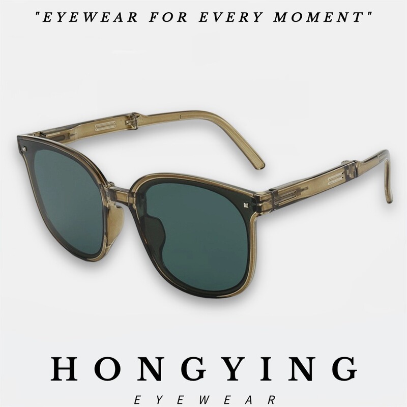 Foldable Sunglasses for Going Out, High-End Style, Can Be Stored, Sun Protection, Uv Protection, Suitable for Driving, Uv Protection for Large Faces