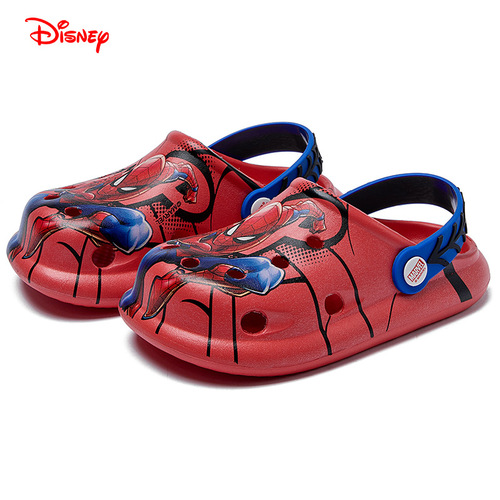 Disney Slippers Children's Croc Shoes Summer New Boys' Indoor Baotou Anti-Slip Children's Outdoor Beach Shoes