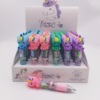 Sanlou Kuromi Yumi Yuliti Dog Melatine Dog 4 -color ballpoint pen Student DIY handbook multi -color ball bead pen