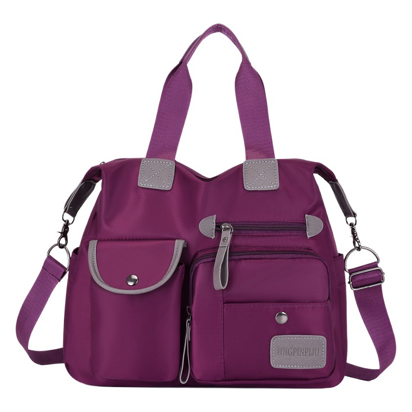 [En Existencia] Nuevo Bolso de Mano de Nailon Estilo Comercio Exterior Europeo y Americano para Mujer, Bolso de Hombro, Bolso de Viaje Grande, Venta al por Mayor, para Ir al Trabajo
