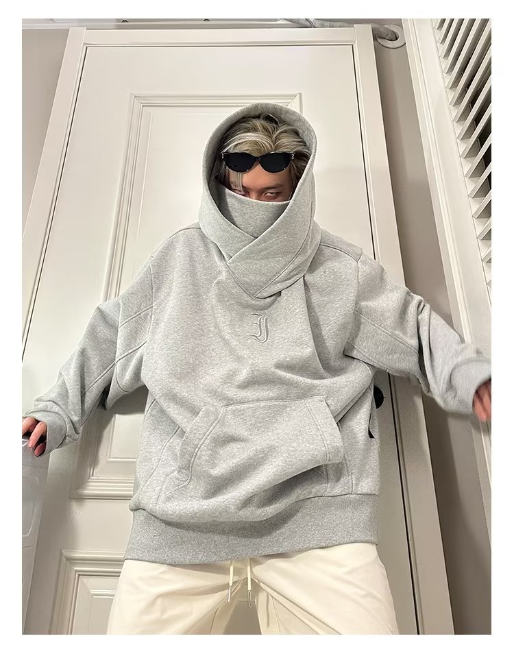 Men's Hoodie High Collar Casual Functional Jacket For Men_voghion.com