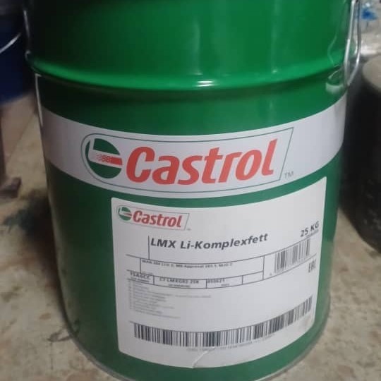 德国进口嘉实多LMX Li-Komplexfett滚珠轴承复合锂基润滑脂25kg