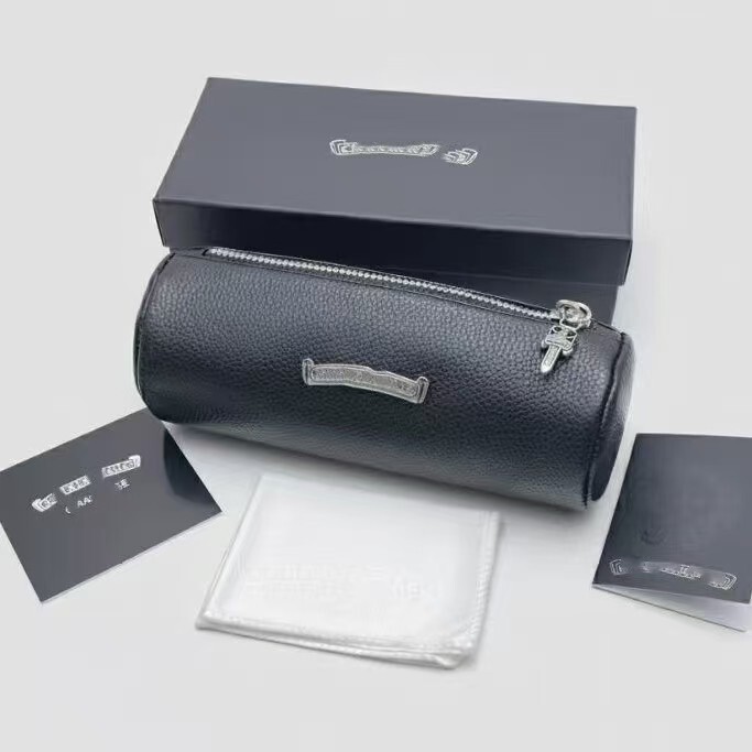 Eyeglass case, famous brand eyeglass case, cross-border Chrome Hearts new product, sunglasses, European and American punk style, hexagonal metal