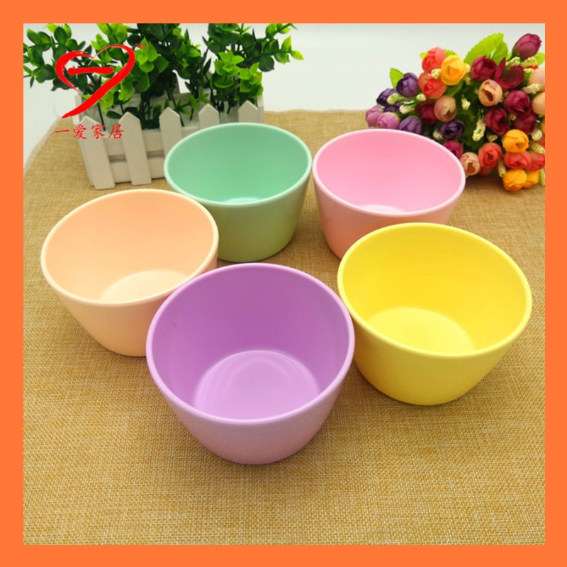 Melamine tableware rice small bowl candy-colored restaurant rice…