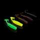 5 Colors Shallow Diving Minnow Lures Sinking Hard Plastic Baits Fresh Water Bass Swimbait Tackle Gear