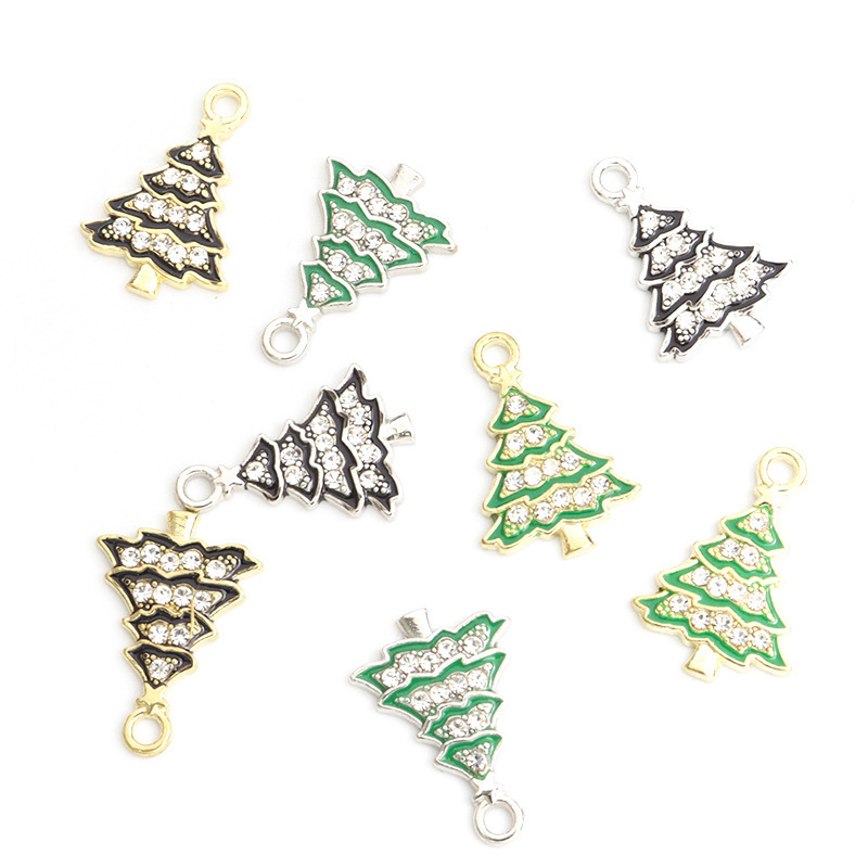ファッションにはクリスマスツリーの油を入れる合金のペンダントがあります。|undefined