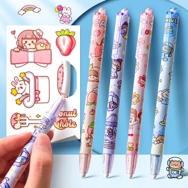 Push-style ceramic pen knife, notebook carving knife, pen for notebooks—non-harmful to hands, specially designed for students and children, pen-shaped cutting tool for crafts.