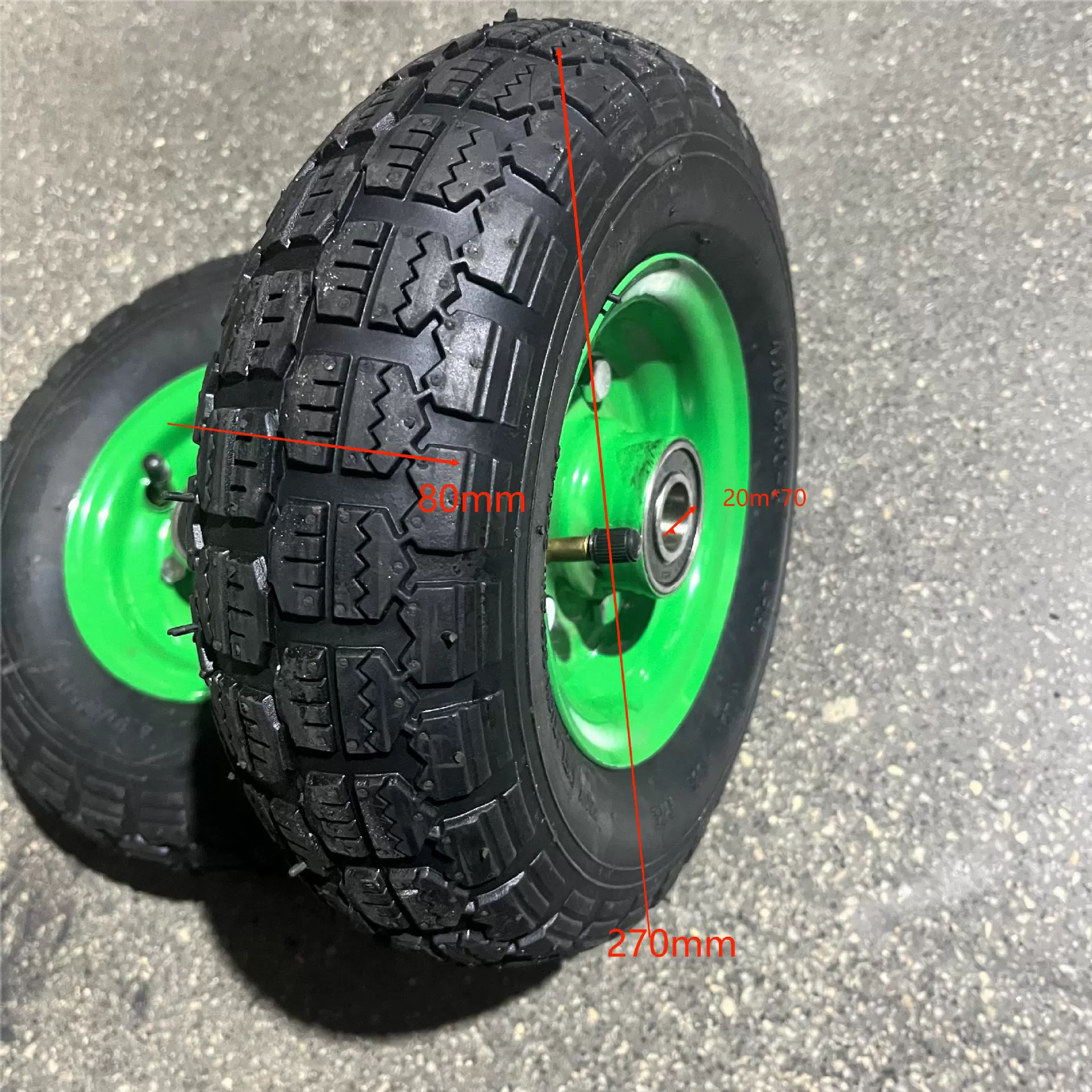 Заводская оптовая продажа надувных колес 4.00-8, многоспецификационные тележки, резиновые надувные шины, складские грузовики, грузовик Tiger