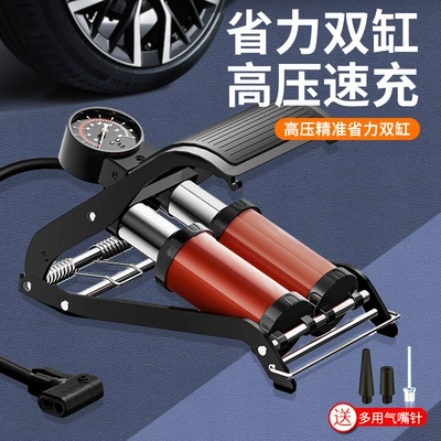 Air Pump — Hava nasosu - the-high-pressure-double-cylinder-has-a-large-air-output-saves-time-and-effort-high-pressure-and-fast-charging