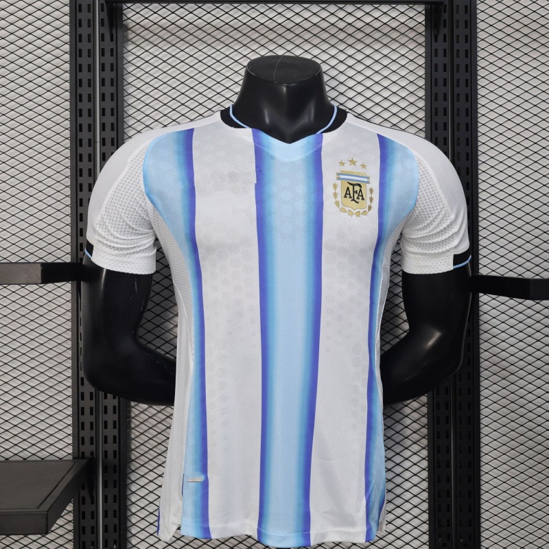 25-26 Jugadores argentinos, fans, uniformes de fútbol de Messi, uniformes de entrenamiento de edición especial de España