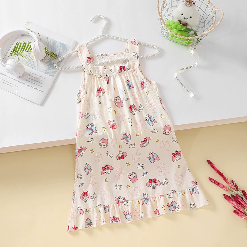 Pijama, summer cute children's skirt, for teenagers, lifting effect