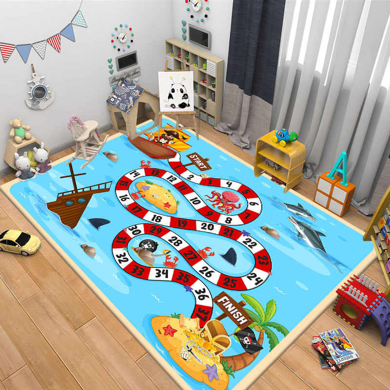 Transfronterizo Amazon temu alfombra de ajedrez volador campo de fútbol sala de estar sofá manta en nombre de la manta de la cama del dormitorio de la habitación de la niña