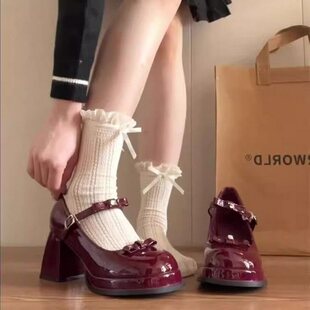 ��ʽ�tɫcos�߸�Ь���Ә�Lolita��ȹ�Ӵָ�������ЬСƤЬ��ЬŮ