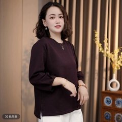 一件代发直播爆款2025秋季新款时尚纯色圆领长袖卫衣女装上衣